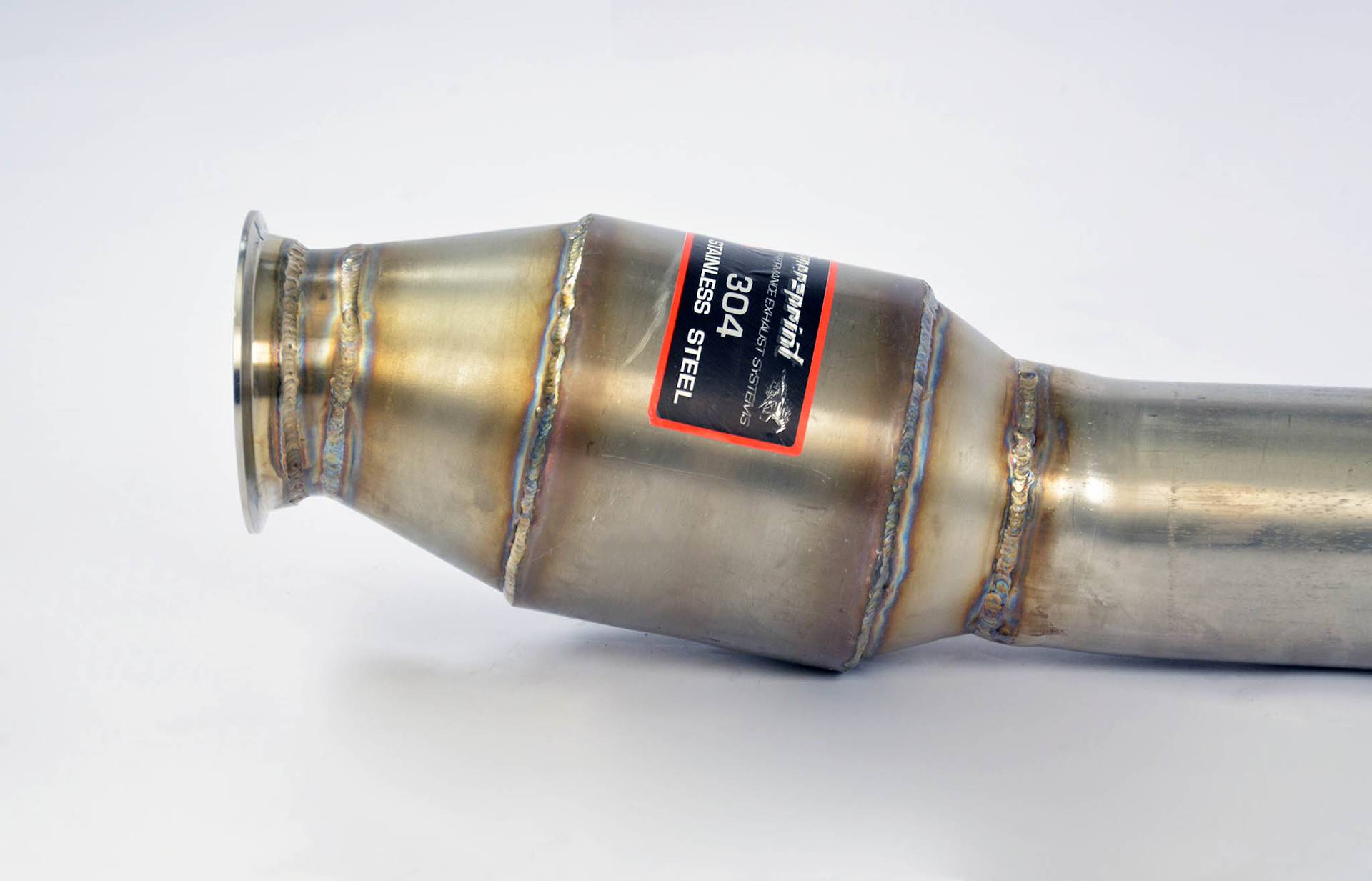 Downpipe Right + Metallic catalytic converter 200 CPSI